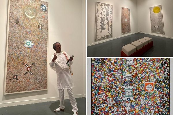 Sharjah Art Foundation presents Henok Melkamzer’s solo exhibition at Sharjah Art Museum - photos