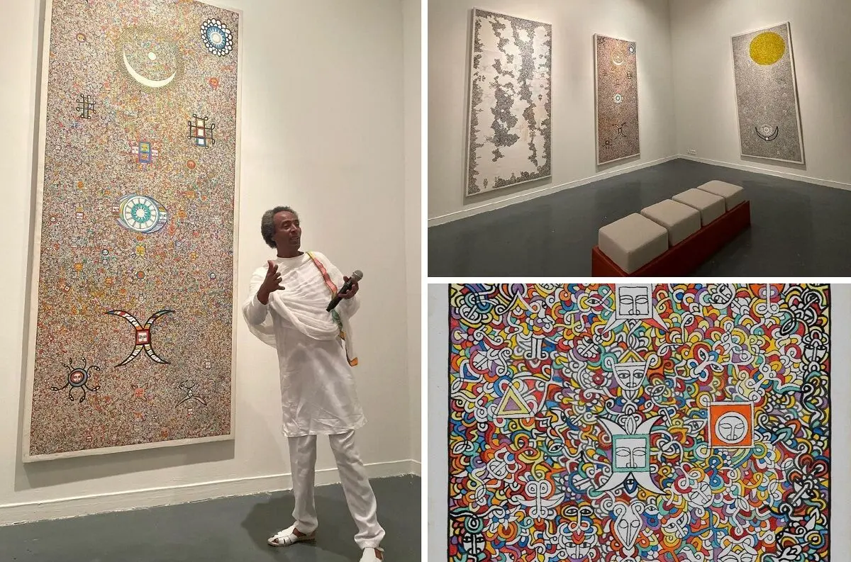 Sharjah Art Foundation presents Henok Melkamzer’s solo exhibition at Sharjah Art Museum - photos