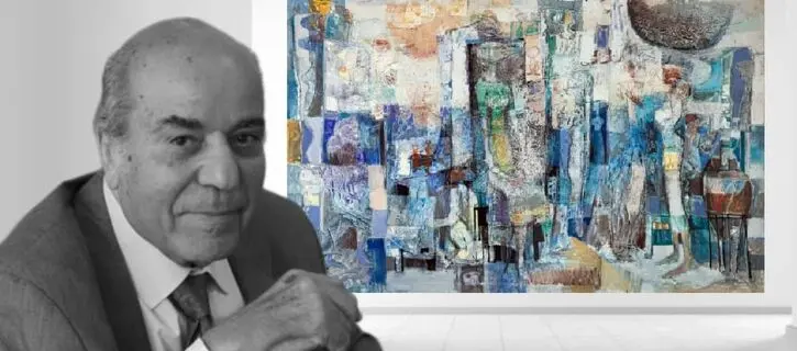 Omar El-Nagdi and La Pharaonne in the Raha Gallery Collection