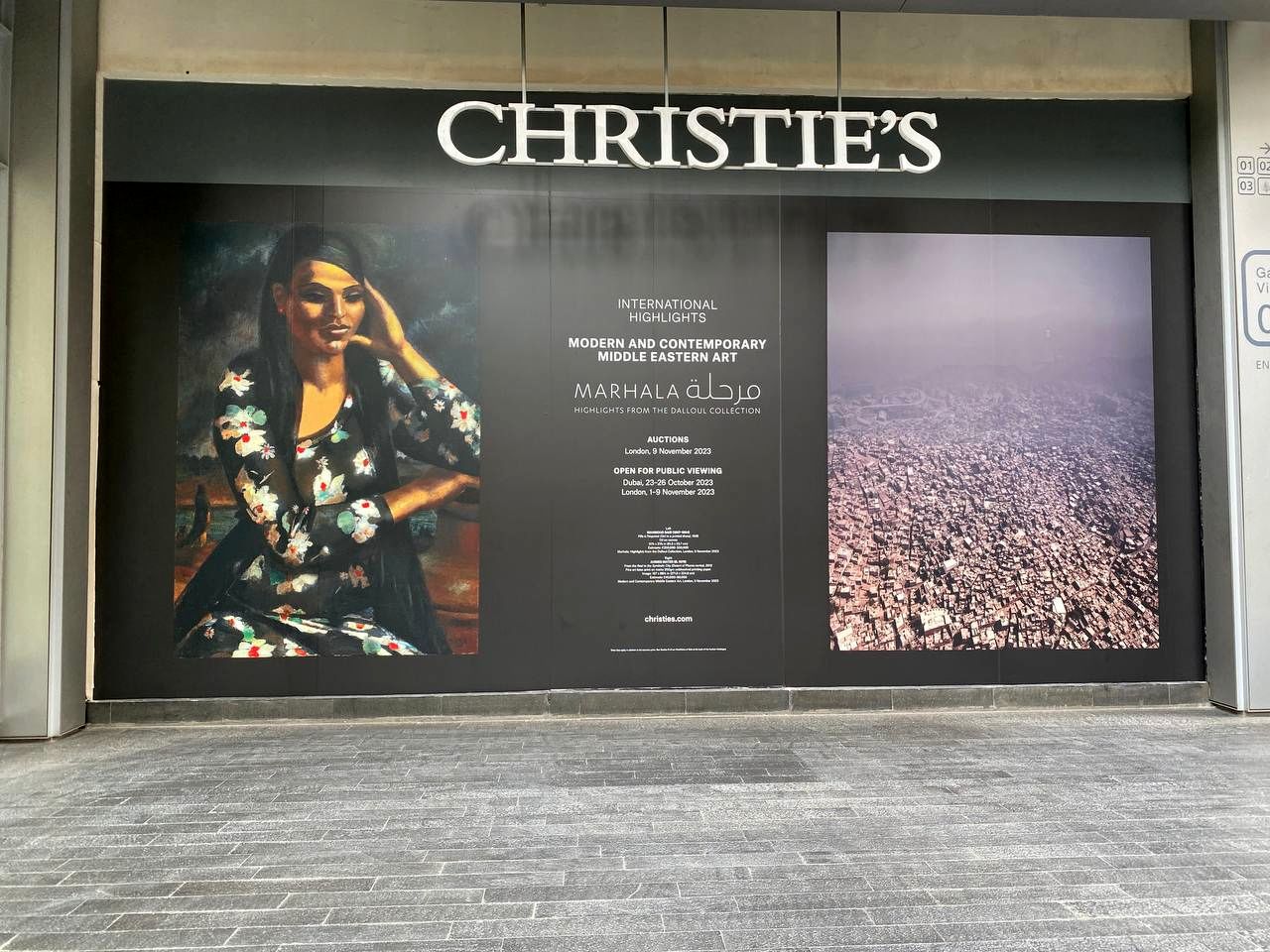 See: A selection of Dalloul's collection at Christie's Dubai showroom in DIFC