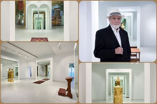 Michaelangelo Pistoletto's exhibition at Galleria Continua Dubai - photos