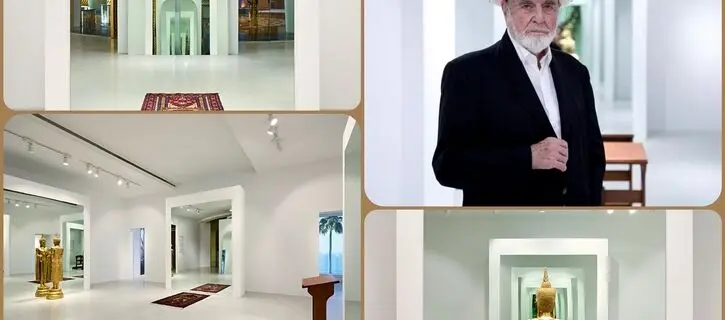 Michaelangelo Pistoletto's exhibition at Galleria Continua Dubai - photos