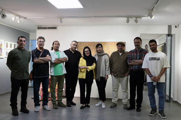 In pictures: “Crowding” at Mojdeh Art Gallery featuring 15 artists