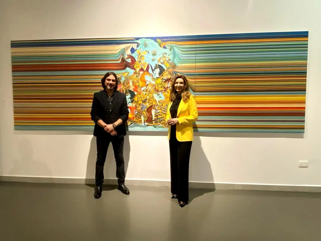 Farjam Foundation's exhibition explores the intersection of poetry and visual symphony - photos