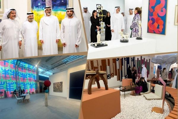 Crown Prince of Abu Dhabi inaugurates 15th edition Abu Dhabi Art | Photos