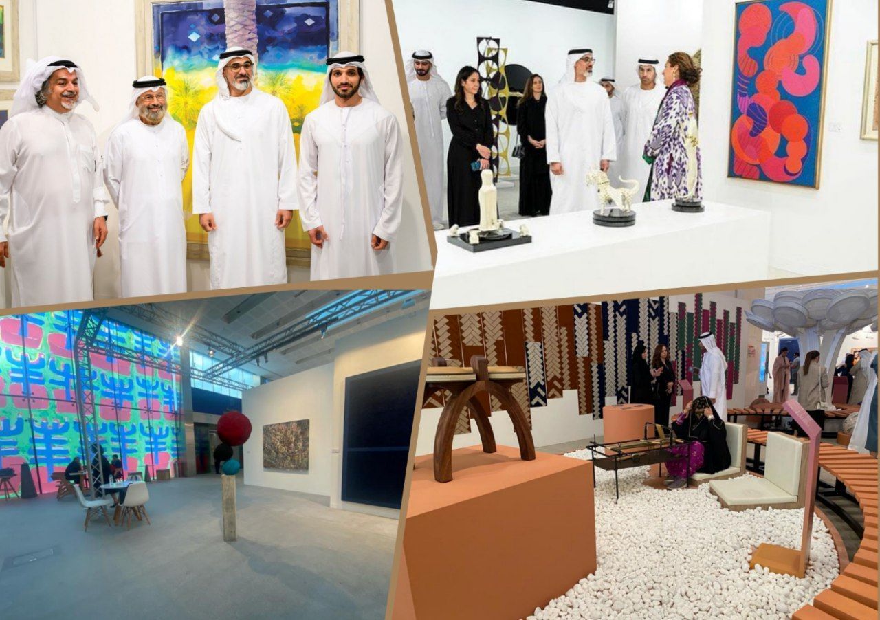 Crown Prince of Abu Dhabi inaugurates 15th edition Abu Dhabi Art | Photos