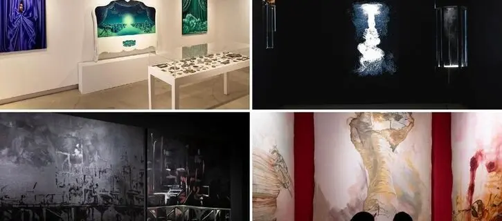 Watch: Exhibition of the works of 4 Emirati artists in Kochi