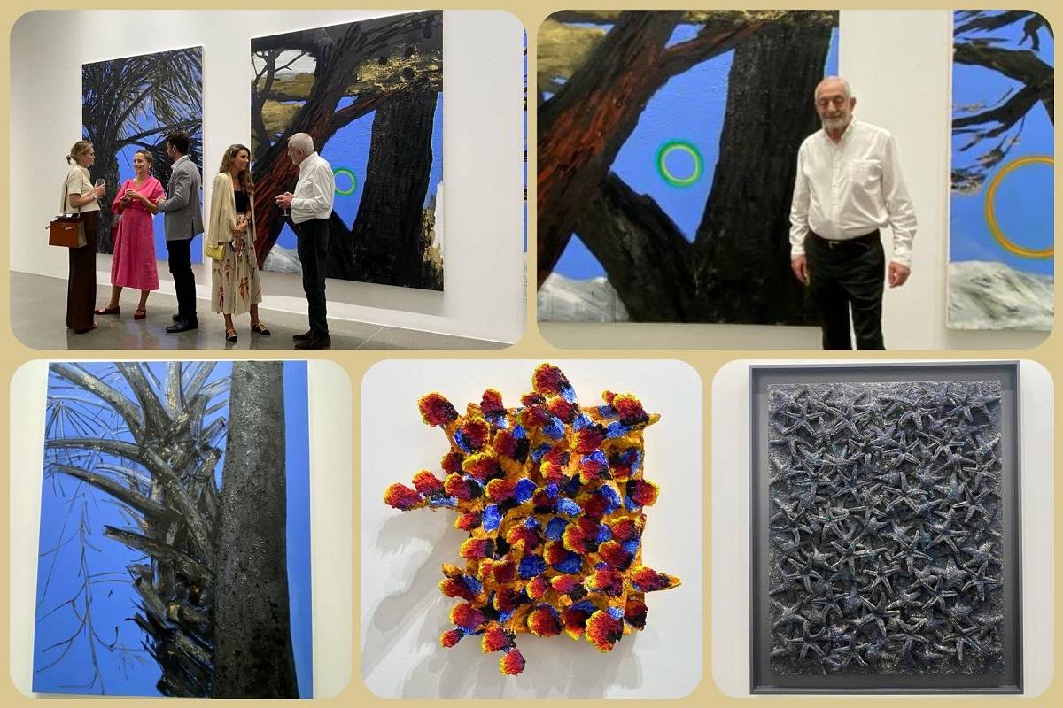 Nabil Nahas and the relationship between geometry and nature: a look at the Tethys exhibition at Lawrie Shabibi