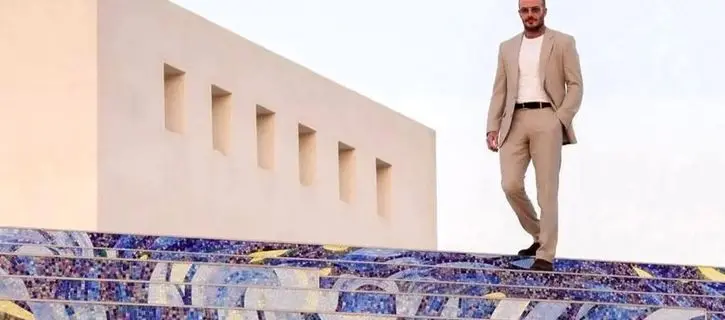 David Beckham Ahead of Art Basel Doha : One City, 90 Minutes, and a New Cultural Landmark