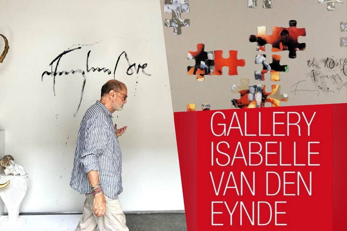 Fereydoun Ave exhibition at Gallery Isabelle van den Eynde