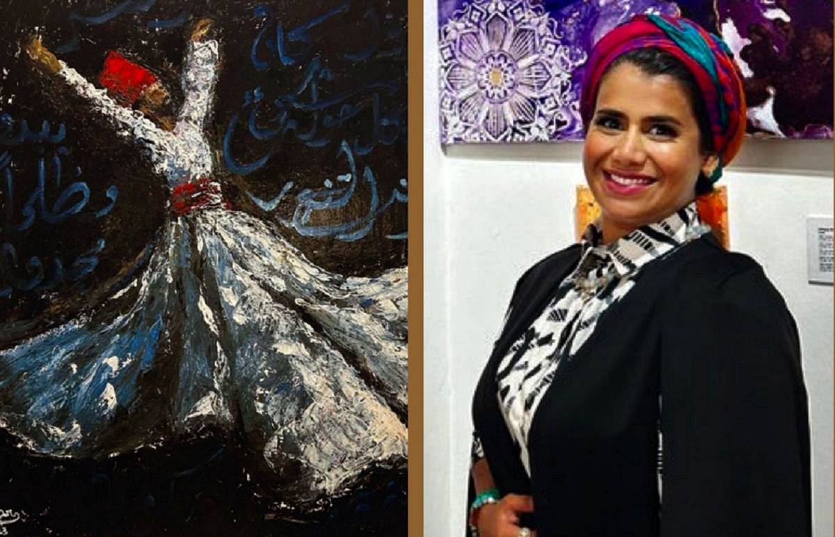 Abrar S. Sultan exhibits two artworks at Rome art fair