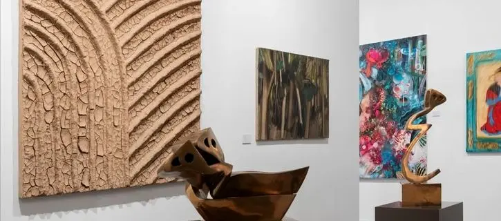 From Parviz Tanavoli to Monir Shahroudy Farmanfarmaian: Leila Heller Gallery unveils a diverse selection of works at Abu Dhabi Art 2025