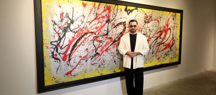 All of Figo Birjandian's Works Sold at Ariana Art Gallery / Photos