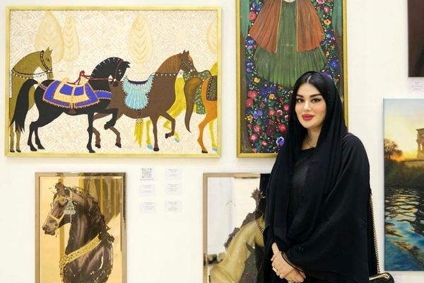 Art Alongside Science; Shahrzad Tahery and the Painting Exhibition at Islamic Azad University Dubai