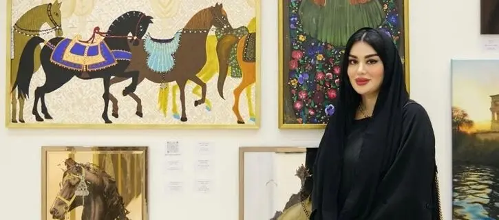 Art Alongside Science; Shahrzad Tahery and the Painting Exhibition at Islamic Azad University Dubai