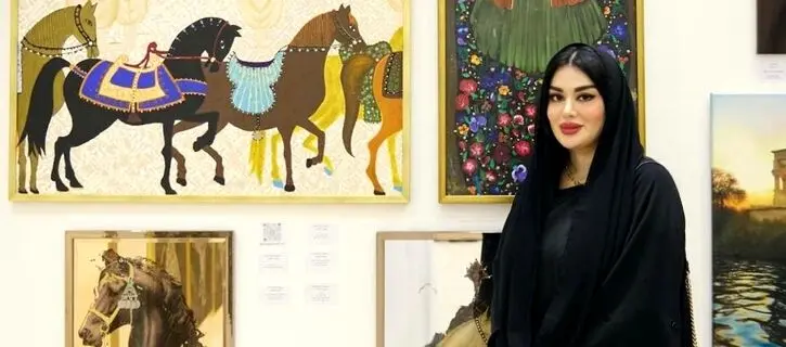 Art Alongside Science; Shahrzad Tahery and the Painting Exhibition at Islamic Azad University Dubai