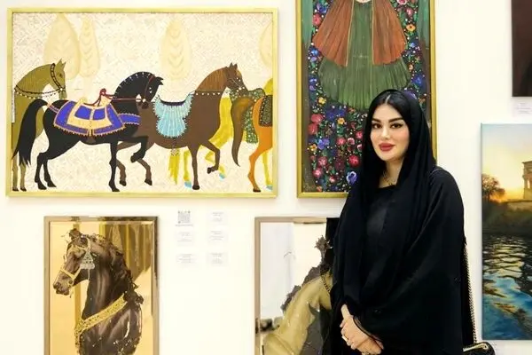 Art Alongside Science; Shahrzad Tahery and the Painting Exhibition at Islamic Azad University Dubai