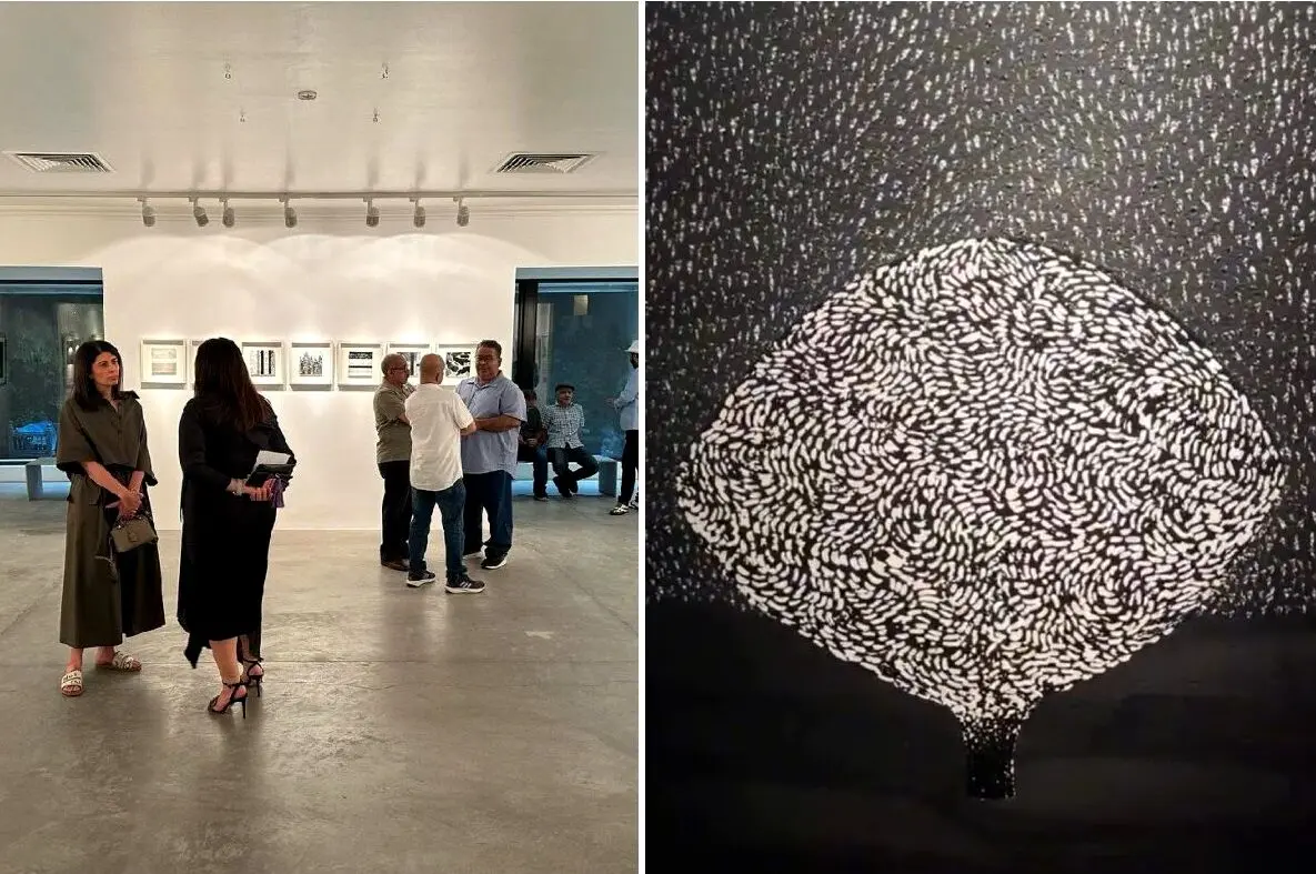 Resmi AlKhafaji's solo exhibition at Albareh Art Space in Manama
