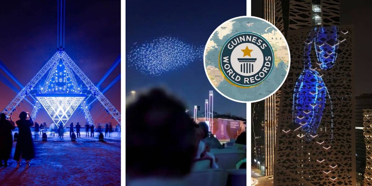 Noor Riyadh 2023 sets six new Guinness World Records