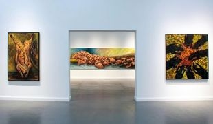 Watch: Ahmad Kasha’s War Series at Ayyam Gallery