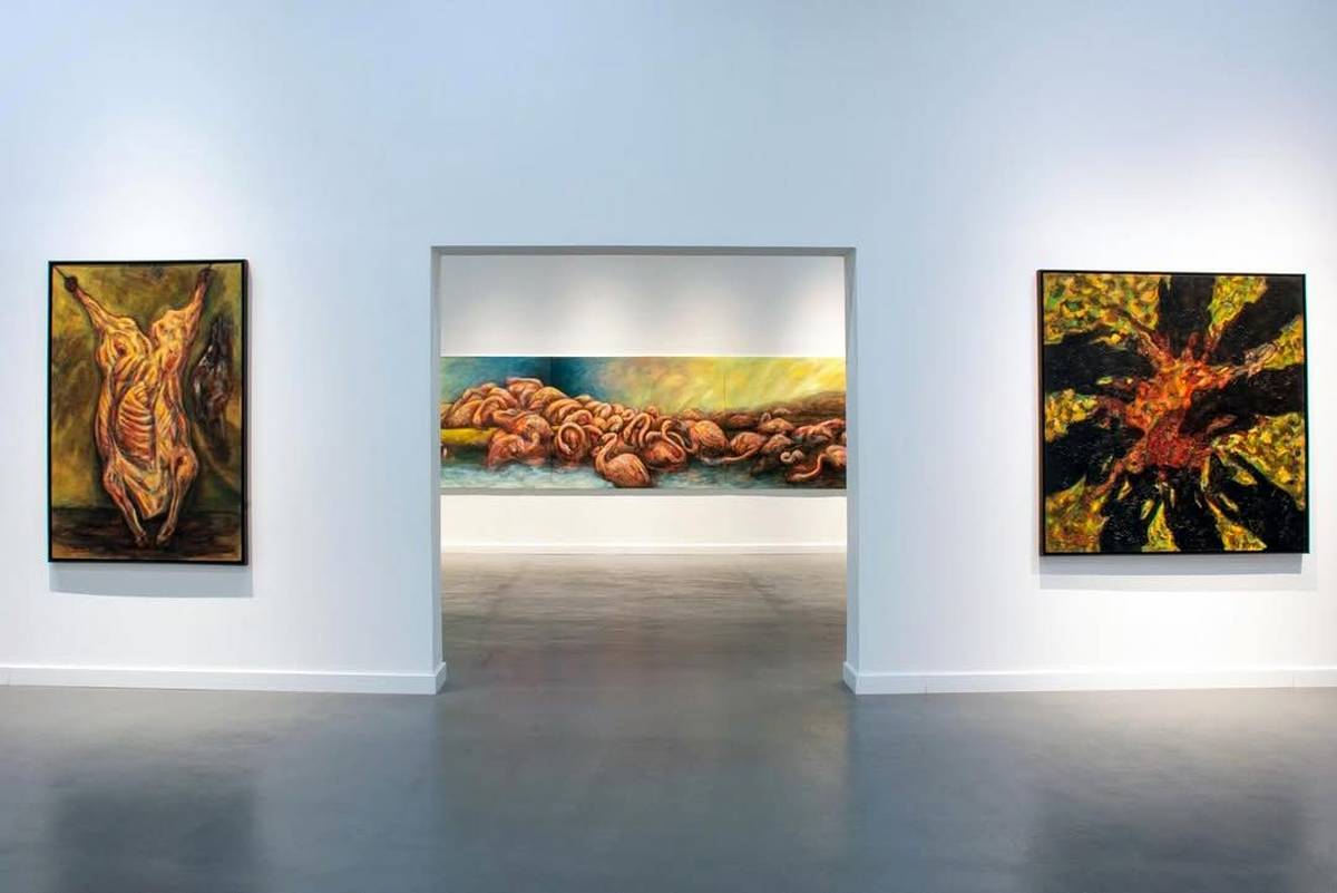 Watch: Ahmad Kasha’s War Series at Ayyam Gallery
