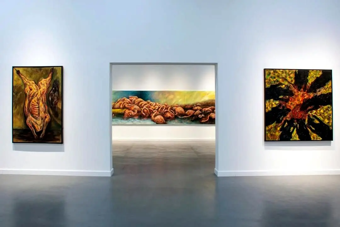 Watch: Ahmad Kasha’s War Series at Ayyam Gallery