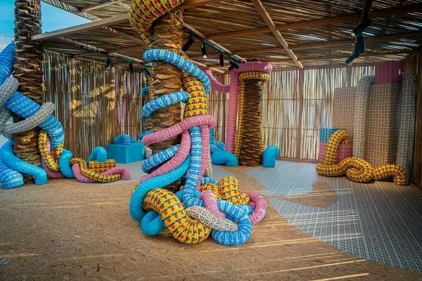 A poetic moment suspended in time: Shama Al Hamed’s new installation at Abu Dhabi Art 2025