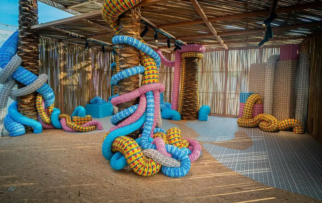 A poetic moment suspended in time: Shama Al Hamed’s new installation at Abu Dhabi Art 2025