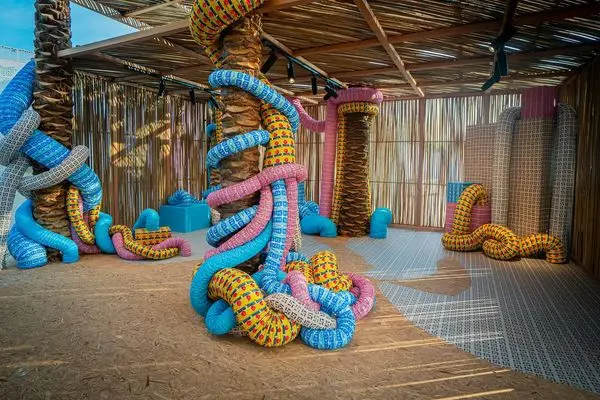 A poetic moment suspended in time: Shama Al Hamed’s new installation at Abu Dhabi Art 2025