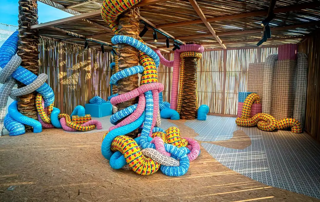 A poetic moment suspended in time: Shama Al Hamed’s new installation at Abu Dhabi Art 2025
