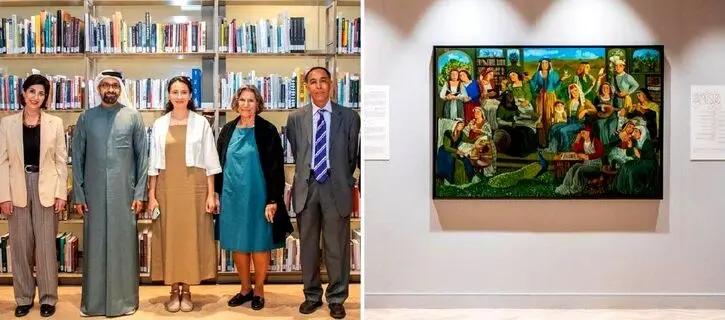 A new painting by Afifa Aleiby honours sixteen pioneering women of the Islamic civilisation
