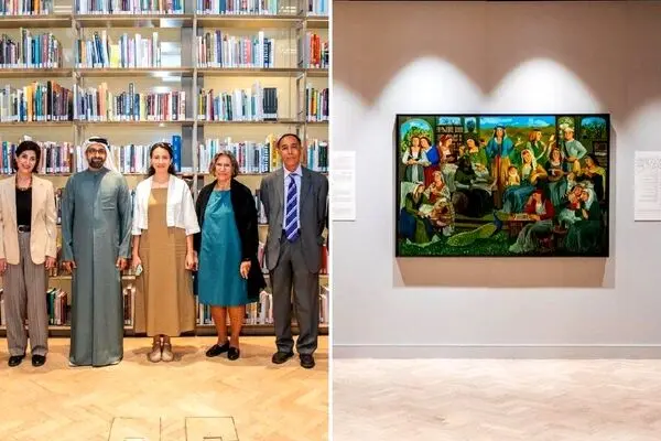 A new painting by Afifa Aleiby honours sixteen pioneering women of the Islamic civilisation
