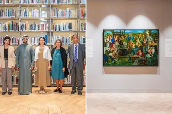 A new painting by Afifa Aleiby honours sixteen pioneering women of the Islamic civilisation