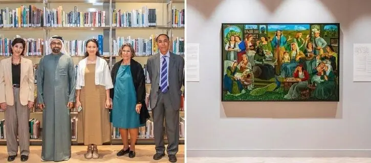 A new painting by Afifa Aleiby honours sixteen pioneering women of the Islamic civilisation