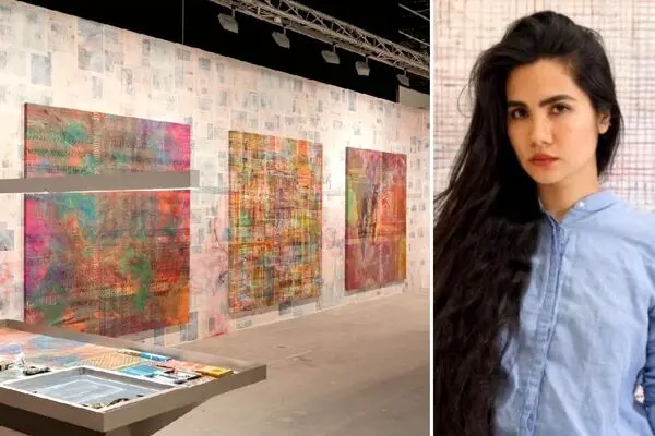 A look at Mandy El-Sayegh's exhibition from Lawrie Shabibi at Abu Dhabi Art 2024