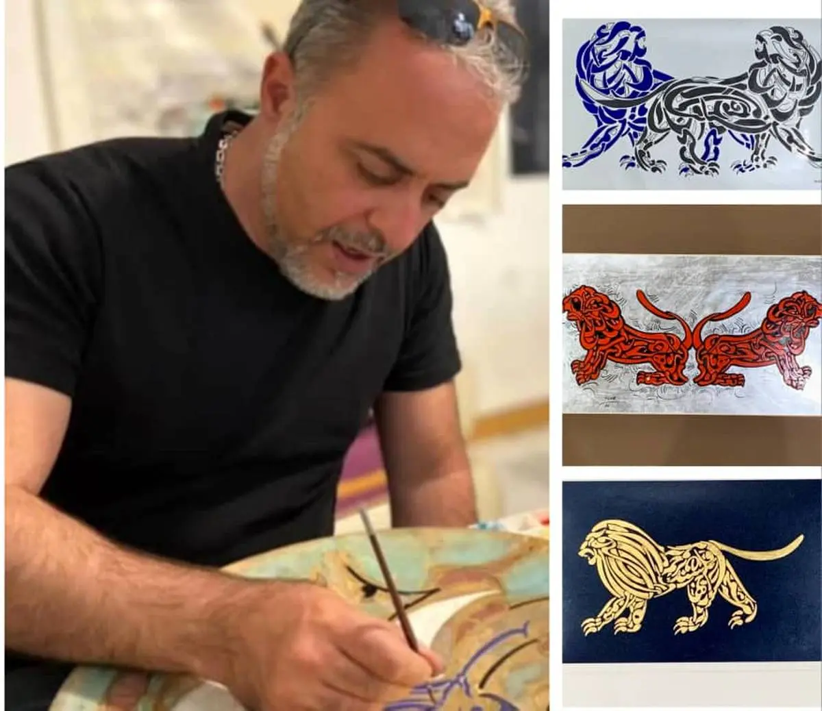 Mehrdad Fallah and His Second Exhibition in the United States / Eight Sales in Austria