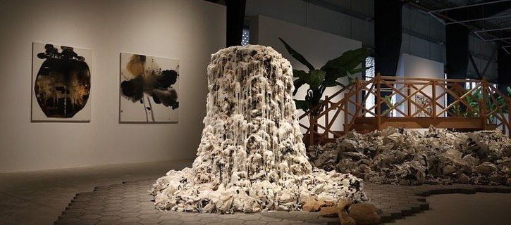 The first exhibition of Chinese contemporary artists presented in Saudi Arabia⠀⠀⠀⠀⠀⠀⠀⠀⠀