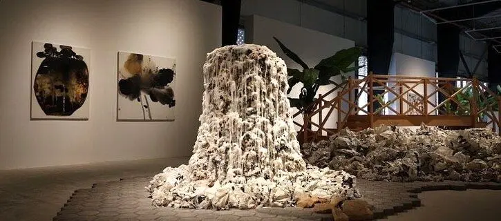 The first exhibition of Chinese contemporary artists presented in Saudi Arabia⠀⠀⠀⠀⠀⠀⠀⠀⠀