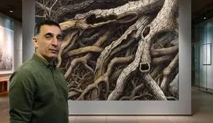 Aref Geranmayeh and Contemporary Watercolors at Mojdeh Gallery