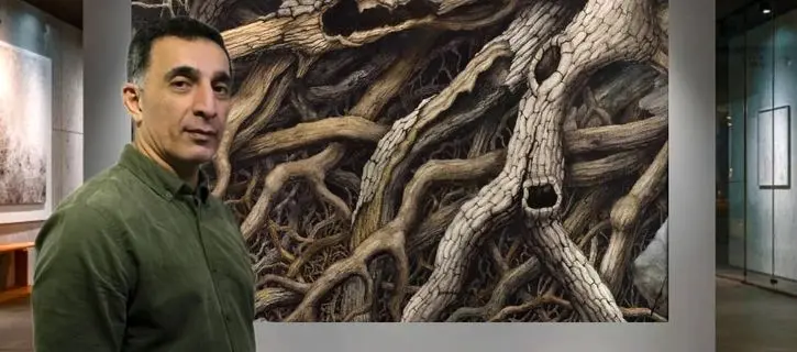 Aref Geranmayeh and Contemporary Watercolors at Mojdeh Gallery