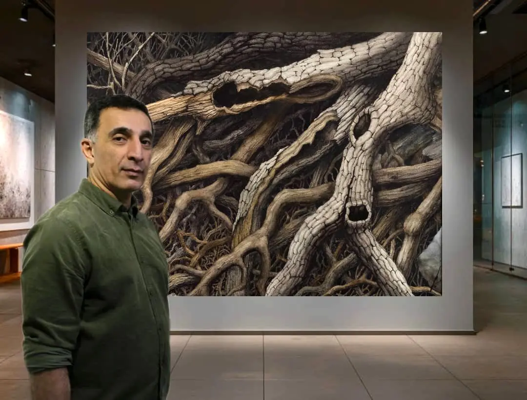 Aref Geranmayeh and Contemporary Watercolors at Mojdeh Gallery