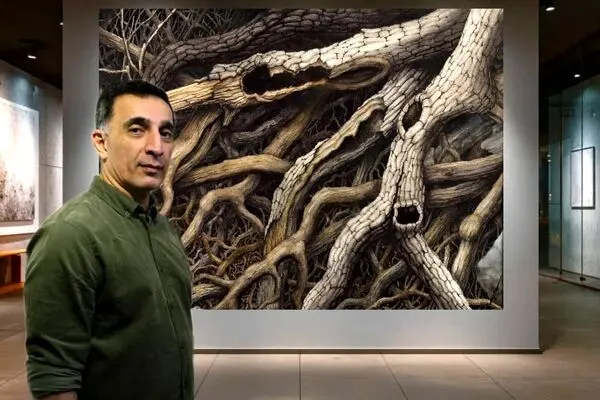 Aref Geranmayeh and Contemporary Watercolors at Mojdeh Gallery