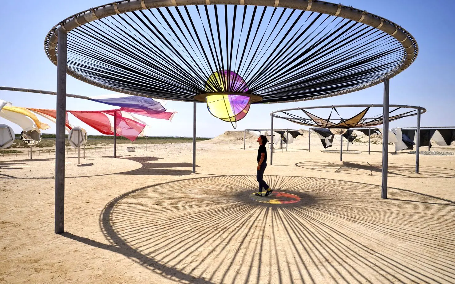 Olafur Eliasson's Artistic Practice in Qatar | The artist has taken the exhibition to the desert
