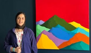 Rezvan Yaraei and Her Vivid Mountains with Vesta Color