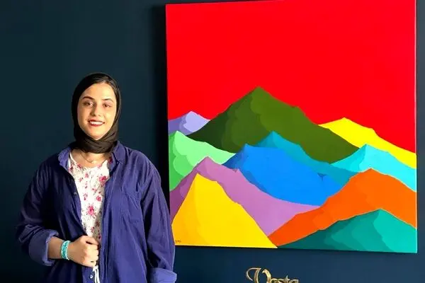 Rezvan Yaraei and Her Vivid Mountains with Vesta Color