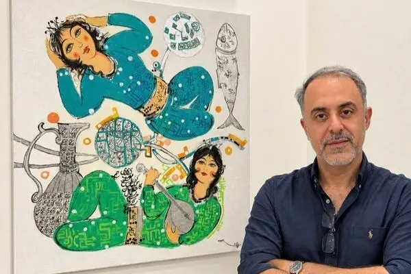 Mehrdad Fallah: An Aesthetic Re-reading of Painting, from Figuration and Line to Cultural Memory