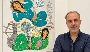 Mehrdad Fallah: An Aesthetic Re-reading of Painting, from Figuration and Line to Cultural Memory